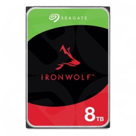 Seagate 3.5 inch, 8TB, SATA3, IronWolf NAS Hard Drive, 5400RPM, 256MB Cache, 8 Drive Bays Supported, OEM