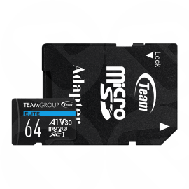 TEAM 64GB ELITE A1 MICROSDXC CARD