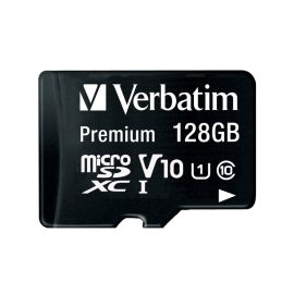 Verbatim 128GB microSDHC C10/U1+ adapter