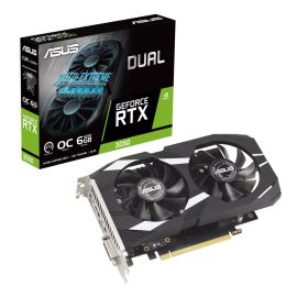 GPU NV 3050 DUAL OC 6GB GDDR6 Fan  DUAL-RTX3050-O6G