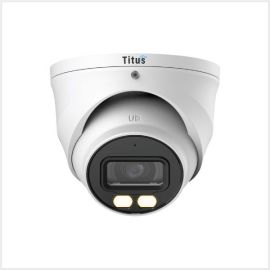 Titus 5MP Full Colour Turret Camera White