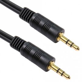 Audio Stereo Cable 3.5mm Plug to Plug 1M