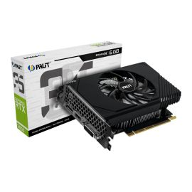 Palit RTX3050 StormX, 6GB DDR6, DVI, HDMI, DP, 1470MHz Clock, Compact Design