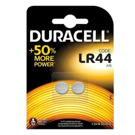 Battery Duracell LR44 2pk 1.5V alkaline FPC5004347