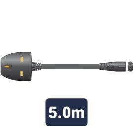 5m Figure of 8 Power Cable 3A