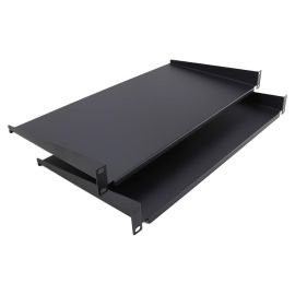 19 inch 250mm deep cantilever shelf for rack case 2 pack