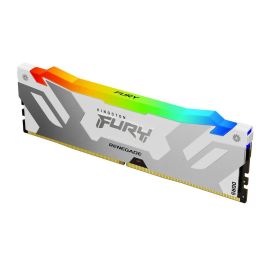 Kingston Fury Renegade RGB 32GB, DDR5, 6400MHz, CL32, 1.4V, ECC, XMP 3.0, PMIC, DIMM Memory, White (single stick)