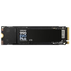 Samsung 4TB 990 EVO PLUS M.2 NVMe Gen4/5 SSD, M.2 2280, PCIe 4.0/5.0 x2, V-NAND, R/W 7250/6300 MB/s, 1050K/1400K IOPS