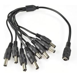 8 Way CCTV DC Splitter Cable