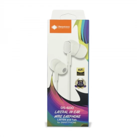 Deepbass DS-600 Lateral In-Ear Wired Earphones with Mic