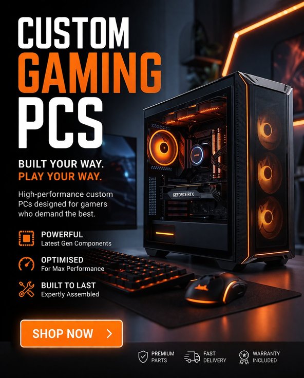 Custom Gaming PCs Built in Glasgow