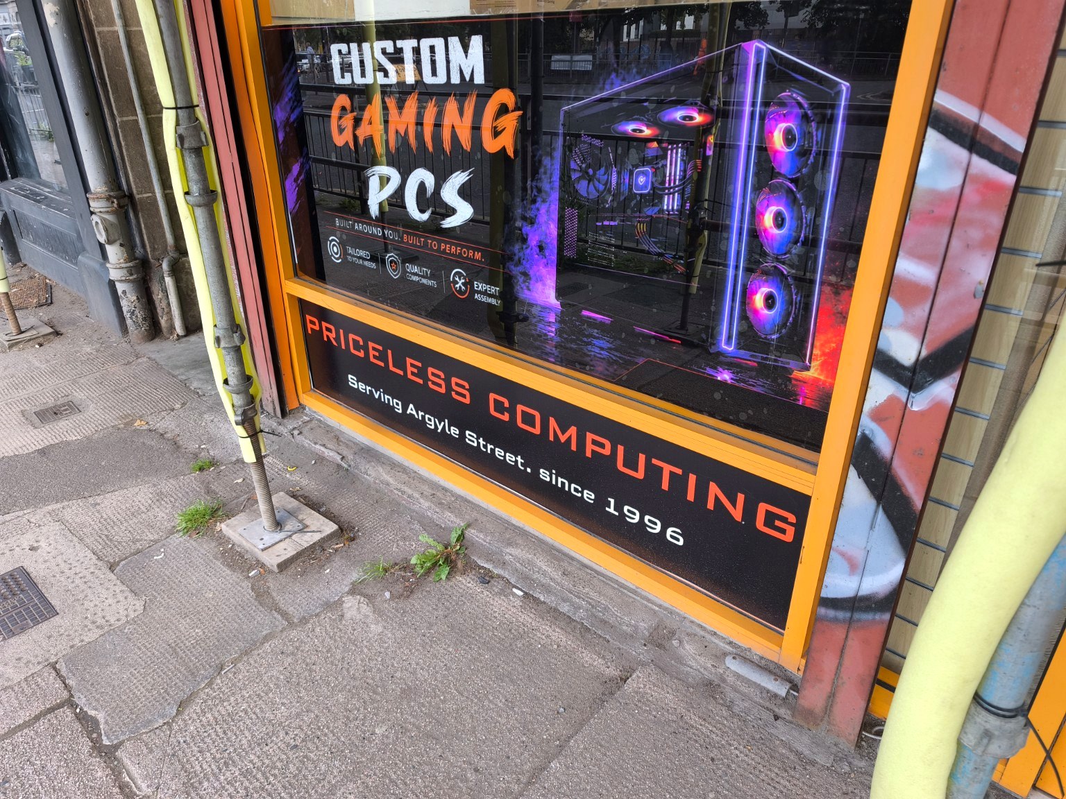 Custom gaming PCs at Priceless Computing Argyle Street Glasgow